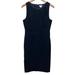 J. Crew Dresses | J Crew Women’s Sz 4 Sheath Dress Style J4614 Dark Blue Sleeveless Casual | Color: Blue | Size: 4