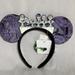 Disney Accessories | Disney Parks Haunted Mansion Ears | Color: Black/Purple | Size: Os