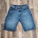 Levi's Shorts | Levis Mens 569 Loose Straight Denim Shorts Sz 31 Long Length Blue Jean | Color: Blue | Size: 31