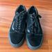 Vans Shoes | Black Suede Old Skool Vans | Color: Black | Size: 9