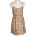 Madewell Dresses | Madewell Broadway & Broome Silk Dress Women's Size 2 | Color: Cream/Orange | Size: 2
