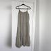 Anthropologie Dresses | Daily Practice By Anthropologie Gauzy Tiered Midi Dress In Gray | Color: Gray | Size: L
