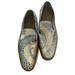 Free People Shoes | Free People Snake Eyes Loafers | Color: Blue/Gold | Size: 38eu