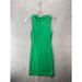 Zara Dresses | 1220 Zara Green Body Fitted Mini Dress Size S | Color: Green | Size: S