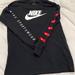 Nike Shirts & Tops | Boys Long Sleeve Nike T-Shirt. | Color: Black | Size: Xlb