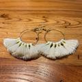 Madewell Jewelry | Earrings- Never Worn! | Color: Cream/Yellow | Size: Os