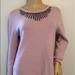 J. Crew Sweaters | J-Crew Pink Sweater Merino Wool Blend Size M | Color: Pink | Size: M