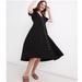 Madewell Dresses | Madewell Midi Dress | Color: Black | Size: Xs