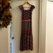 Anthropologie Dresses | Anthropologie Corey Lynn Calter Doriane Midi Dress Size Xs | Color: Orange/Red | Size: Xs