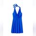 Athleta Dresses | Athleta Go Anywhere Halter Dress | Color: Blue | Size: 10