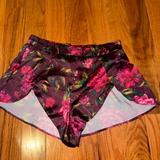 Victoria's Secret Intimates & Sleepwear | Brand New Victoria Secrets Satin Maroon Floral Pj Shorts | Color: Purple/Red | Size: Xs