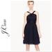 J. Crew Dresses | J. Crew Black Silk Chiffon Cocktail Dress Size 4 | Color: Black | Size: 4