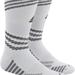 Adidas Underwear & Socks | Adidas Speed Mesh Crew Socks Football Basketball White Gray Black Xl Nwt | Color: Black/White | Size: Xl