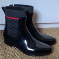 Coach Shoes | Coach Shoes Coach Rivington Rain Bootie Black Chelsea Ankle Rain Boots Size 11 | Color: Black | Size: 11