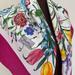 Gucci Accessories | Display Gucci Scarf Iconic Floral Print Multicolor Silk Wrap With Defect | Color: Pink/White | Size: Os