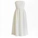 J. Crew Dresses | J Crew Midi Lace Strapless Dress | Color: Cream/White | Size: 2