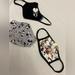 Disney Accessories | Disney’s Mickey Mouse Lot Of Face Masks | Color: Black/White | Size: Os