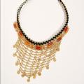 Free People Jewelry | Free People Valentina Collar Choker Necklace Nwt Free People | Color: Gold/Orange | Size: Os