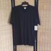 Lularoe Shirts | Lularoe Men's Size Large Black T-Shirt | Color: Black | Size: L