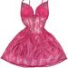 Victoria's Secret Intimates & Sleepwear | Hot Pink Sheer Mesh Babydoll | Color: Pink | Size: Xs