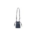 Tucano - Nina Fashion Mini Bag with Toggle Closure Made of Soft Faux Leather Made of Recycled Plastic - Ideal for Leisure Women Blue 18 x 25 x 1, blue, 18 X 25 X 1
