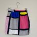 Kate Spade Skirts | Kate Spade Color Block Skirt | Color: Blue/Pink | Size: 2