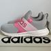 Adidas Shoes | Adidas Lite Racer Adapt 6.0 K Sz 7y - Kids Gray And Pink Sneakers Ig7243 | Color: Gray/Pink | Size: 7bb