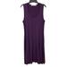 Athleta Dresses | Athleta Purple Sleeveless Dress | Color: Purple | Size: L