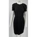 Gucci Dresses | Gucci 2010 Black Short-Puff-Sleeve Knee-Length Sheath Dress Sz 44 | Color: Black | Size: 44