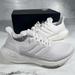 Adidas Shoes | Adidas Ultraboost 21 White Athletic Running Sneakers | Color: White | Size: 7