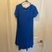 Lularoe Dresses | Blue Lularoe Carly Dress-Size Medium | Color: Blue | Size: M