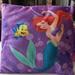 Disney Other | Disney "The Little Mermaid" Plushy Pillow | Color: Purple | Size: Osbb