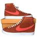 Nike Shoes | Nike Mens Blazer Mid '77 Vntg Suede Mix | Color: Orange | Size: 10