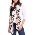 Kate Spade Accessories | Kate Spade New York Heart Spades Oblong Scarf Nwt | Color: Black/Pink | Size: Os