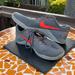 Nike Shoes | Nike Metcon 3 Gray Sneaker Hyer Crimson Detail Sporty Streetwear Men 8.5 | Color: Gray/Red | Size: 8.5