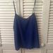 Anthropologie Tops | Anthropologie Blue Camisole | Color: Blue | Size: L