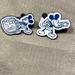 Disney Other | Disney Dvc Pins. Set Of 2 Pins | Color: Blue/White | Size: Os