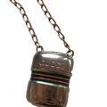 Gucci Accessories | Gucci Vintage Pill Box Necklace | Color: Gold/Silver | Size: Os