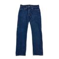 Levi's Jeans | *Levis 505 Straight Leg Jeans Mens 36x34 Dark Wash Classic Fit Zip Denim Pant | Color: Blue | Size: 36