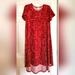 Lularoe Dresses | Lularoe Medium Maxi Dress | Color: Red | Size: M