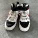 Nike Shoes | Nike Boys Court Borough 2 Mid Sneaker Size 3.5 | Color: Black/White | Size: 3.5b