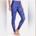 Athleta Pants & Jumpsuits | Athleta High Rise Chaturanga Tight In Blue Cloud | Color: Black/Blue | Size: S