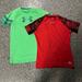 Under Armour Shirts & Tops | Lot Of 2 Boys Xl Under Armour R-Shirts | Color: Green/Red | Size: Xlb