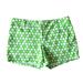 Lilly Pulitzer Shorts | Lilly Pulitzer Grass Green Star Fruit Textured Cotton Shorts | 4 | Color: Green/White | Size: 4