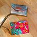 Lilly Pulitzer Accessories | Lot Of 2 - Lily Pulitzer Wallet- See Some Stains Inside The Floral One | Color: Gold/Pink | Size: Os