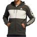 Adidas Shirts | Adidas Colorblock Zip Hoodie | Color: Gray/Green | Size: L
