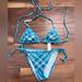 Burberry Swim | Burberry Bathing Suit Bikini Set | Color: Blue | Size: 4