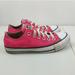 Converse Shoes | Converse All Star Womens 7 Hot Pink Shoes Sneakers Lace Up | Color: Pink | Size: 7