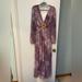 Jessica Simpson Dresses | Jessica Simpson Paisley Purple Dress | Color: Purple | Size: L