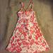 American Eagle Outfitters Dresses | American Eagle Floral Sundress Size Xs | Color: Pink/White | Size: Xs